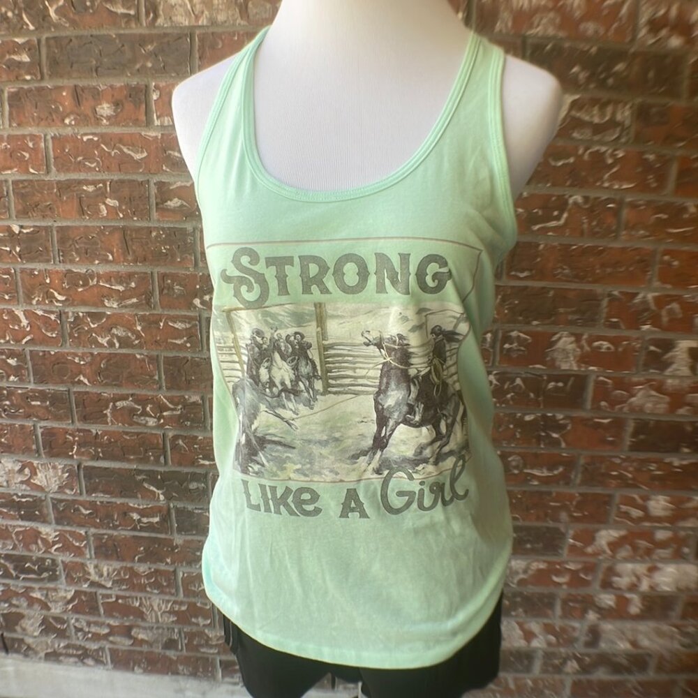 Strong Like a Girl Tank